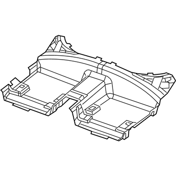 Mopar 1UX43DX9AD Carpet-Rear Floor