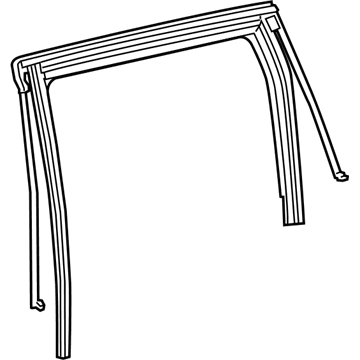 2018 Jeep Cherokee Door Seal - 68142970AF
