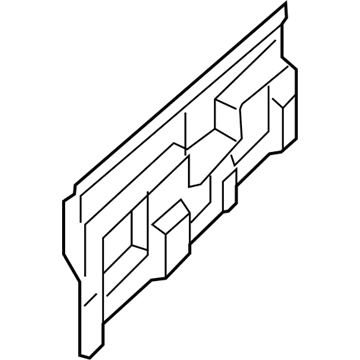 Mopar 68105182AA SILENCER-Panel Inner