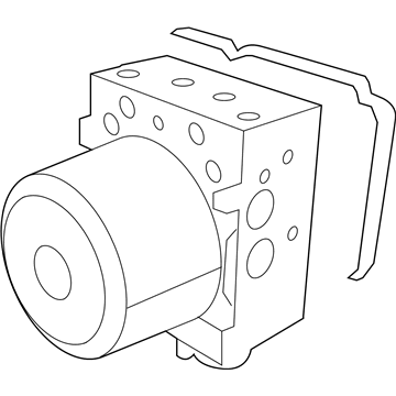 Mopar 68438390AA Anti-Lock Brake Control Unit