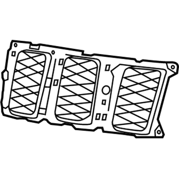 Mopar 68264287AA Grille-Texture