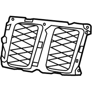 Mopar 68264286AB Grille-Texture