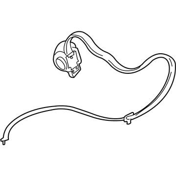 Mopar 5GY951DVAC Rear Outer Seat Belt