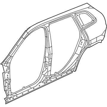 Mopar 68340137AA Panel-Body Side Aperture Outer