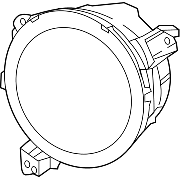 Mopar 55112879AD Headlight Left