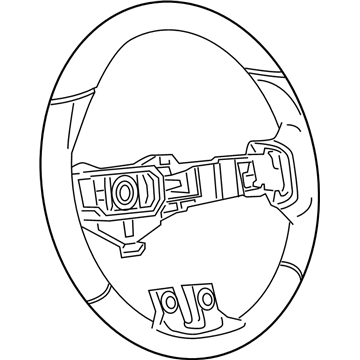 Dodge Dart Steering Wheel - 1TL36DX9AI