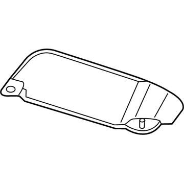 Chrysler Sun Visor - 5PJ80DX9AB