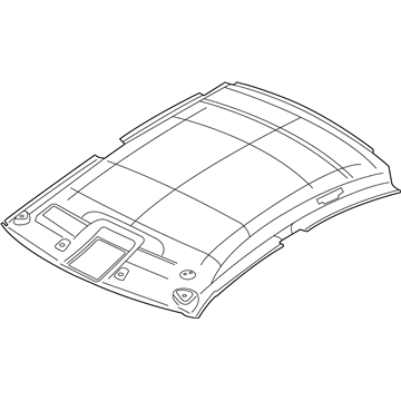 Mopar 6GD65DX9AA Headliner