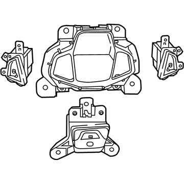 Mopar 6MF43LXHAA Center Stack