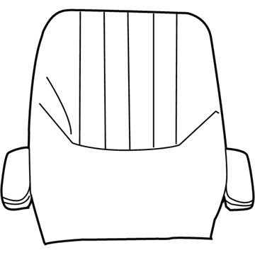 Mopar 1AM521J1AA Cover-Seat Back