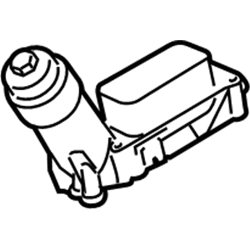 Jeep Oil Filter Housing - 4893647AE