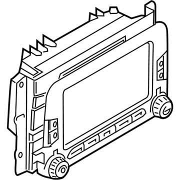 Mopar 68440837AA Radio-Multi Media