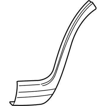 Mopar 68275601AA Molding-Wheel Flare