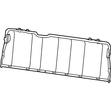 Mopar 68091607AA Frame-Rear Seat Back