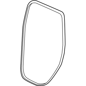 Mopar 55399255AC WEATHERSTRIP-Rear Door Mounted