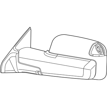 2018 Ram 2500 Car Mirror - 68412768AA