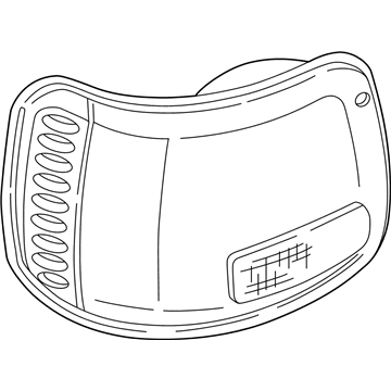 Mopar 4882684 Lamp-Tail Stop Backup