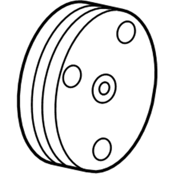 Mopar 53030962AB Pulley-Power Steering Pump