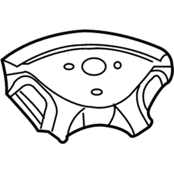 Mopar RG671QLAG Airbag-Driver