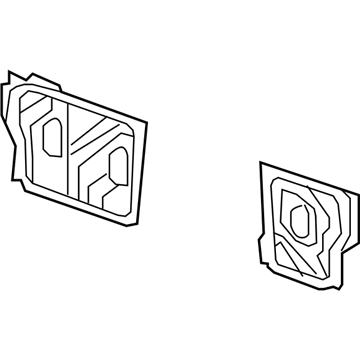 Mopar 68001884AA Frame-Rear Seat Back