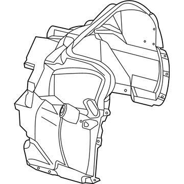 Mopar 68139709AF Shield-Splash