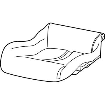 Mopar 5NT83LA8AA Front Seat Cushion Cover