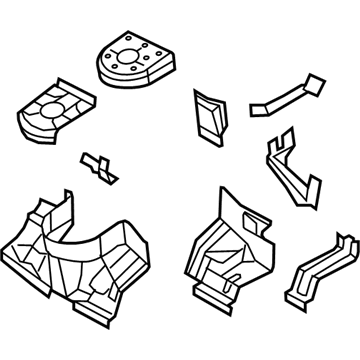 Mopar 5067914AD Tower-Front Suspension