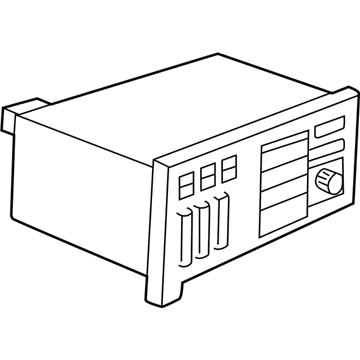 Mopar 56038584AH Radio-AM/FM/CASSETTE With Cd