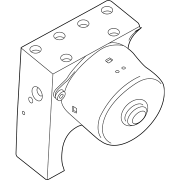 Mopar 68164594AA Electrical Anti-Lock Brake System Control