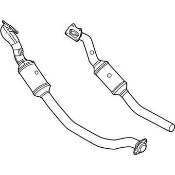 2014 Dodge Durango Catalytic Converter - 68210351AB