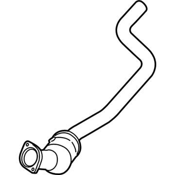 Mopar 68281725AA Front Catalytic Converter And Pipe