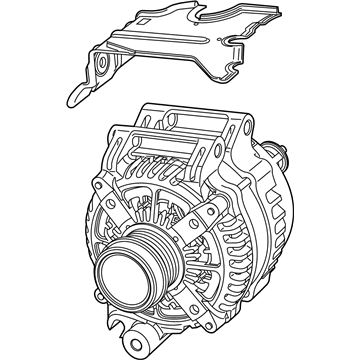 Chrysler 200 Alternator - 68271763AB