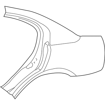 Mopar 68265442AF Panel-Body Side Aperture Outer