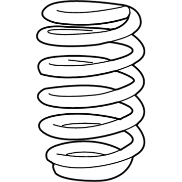 Mopar 68211355AA Front Coil Spring