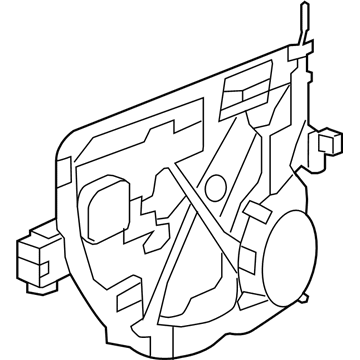 Mopar 68045133AC Panel-Carrier Plate