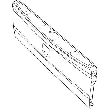 Mopar 68362566AF Tailgate