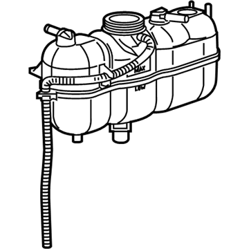 2019 Jeep Cherokee Coolant Reservoir - 68251840AB