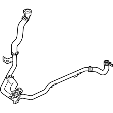 Mopar 68403556AA Hose-Heater Return