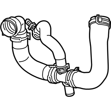 Jeep Cherokee Radiator Hose - 68251833AD