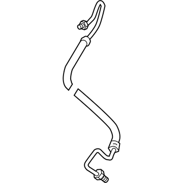 Dodge Ram Wagon Power Steering Hose - 52039462