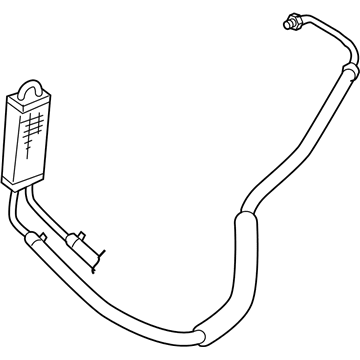 1999 Dodge Ram Wagon Power Steering Hose - 52039368