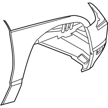 Mopar 5093792AB Fender-Front