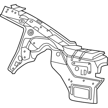 Mopar 68266968AM Panel-Body Side Aperture Inner