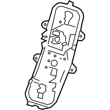 68290191AA Mopar Lamp Socket Illustration 1 of 1