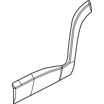 Mopar 5VX87LXHAA Molding-Rear Door