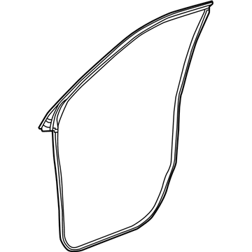 Mopar 55399212AE WEATHERSTRIP-Front Door Opening