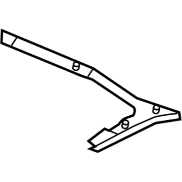 Mopar 55155500AG RETAINER-FASCIA