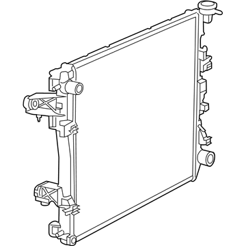 2020 Ram 5500 Radiator - 68322493AA