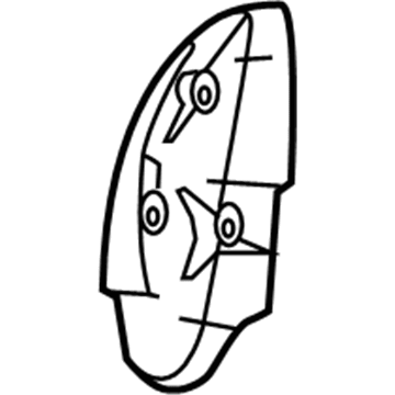 Mopar 5NJ31DX9AA Shield-RECLINER