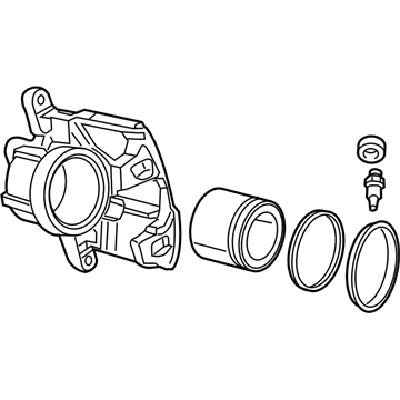 2021 Jeep Compass Brake Caliper - 68346906AB